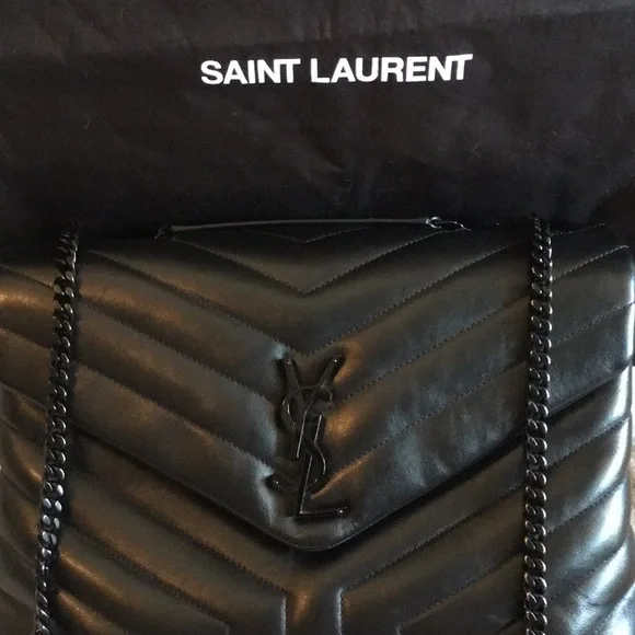 Yves Saint Laurent Lou Lou black YSL bag - Picture 3 of 17